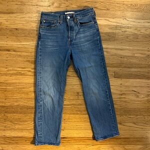 Levis wedgie straight jeans